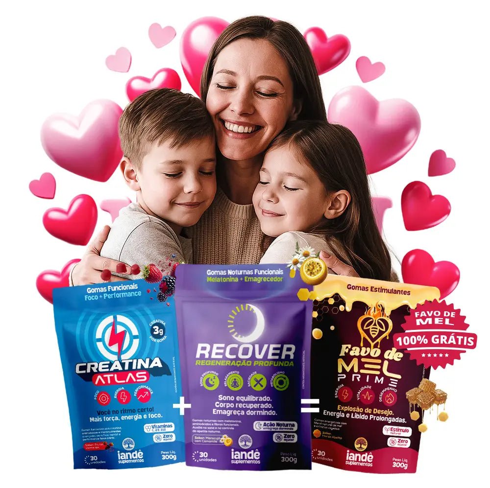 Creatina + Recover → Ganha Favo - Iandê Suplementos