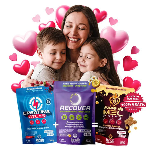 Creatina + Recover → Ganha Favo - Iandê Suplementos