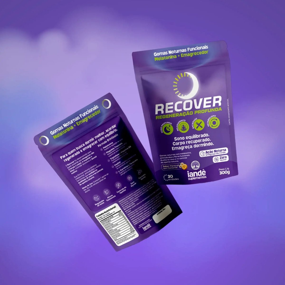 Recover Melatonina - Iandê Suplementos