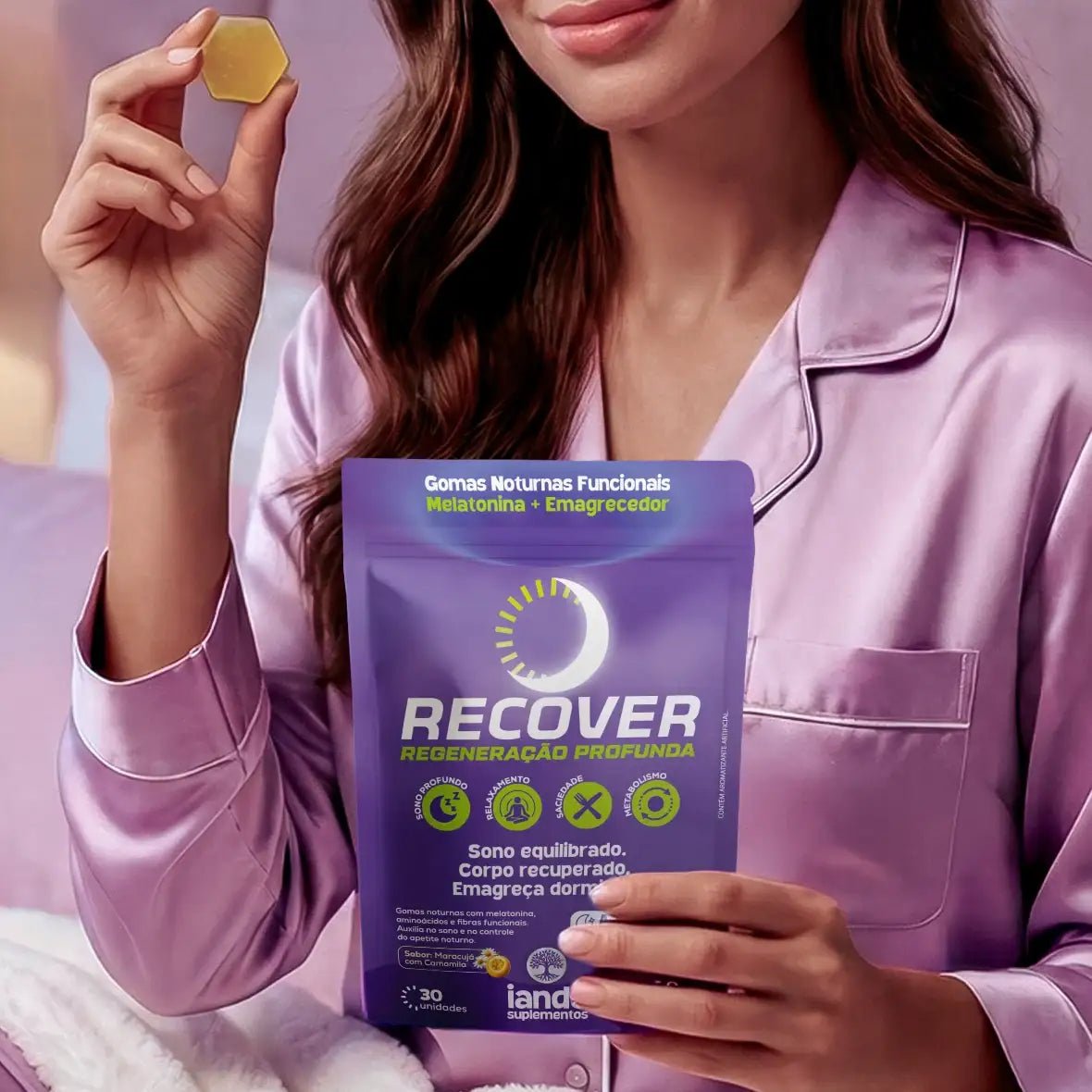 Recover Melatonina - Iandê Suplementos